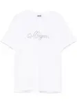 Футболка с логотипом MSGM, белый - фото