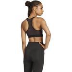 Бюстгальтер Powerreact Training средней поддержки Hyperglam Adidas, черный - фото 4