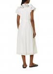 Платье миди Cedra белого цвета Suncoo, белый - фото 2