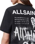 Футболка AllSaints Poster Bf Tee, черный - фото 3