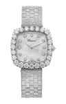 Часы Chopard L'heure du diamant из белого золота с бриллиантами 30,50 мм - фото