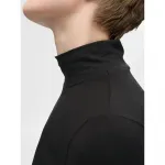 Футболка Selected Manja long sleeve high neck, черный - фото 6
