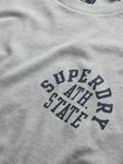 Топ с длинными рукавами Athletic Essentials Superdry, Grey Marl - фото 5