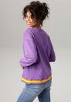 Толстовка Aniston CASUAL, Purple - фото 4