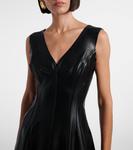 Миди-платье с панелями Norma Kamali, Black - фото 4