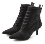 Ботинки LASCANA Schnürstiefelette, черный - фото