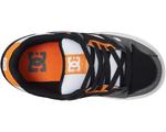 Кроссовки DC Kids Stag, цвет Grey/Black/Orange - фото 2