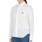 CDG Play Женская белая рубашка - фото 5