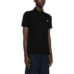 Рубашка поло мужская черная Stone Island, черный - фото 4