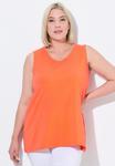 Топ ÄRMELLOS Ulla Popken, коралловый - фото