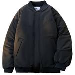 WARRIOR Пуховик Unisex, Black (Thickened Puffer Jacket) - фото 11