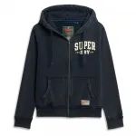 Толстовка Superdry Vintage Athletic full zip, синий - фото 2