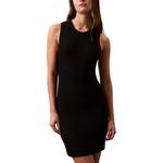 Calvin Klein Женское черное платье без рукавов - фото 2