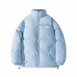 Стеганая куртка унисекс Dangertiger, Светло-синий - фото 15