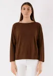 Рубашка-Блузка Kontatto, Marrone - фото