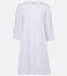 Мини-платье-джерси Toteme, белый - фото