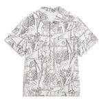 Рубашка с принтом по всей поверхности Li-Ning, белый - фото