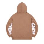 Толстовка Supreme Cropped Panels Hooded Sweatshirt, Light Brown - фото 2