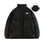 Стеганая куртка унисекс PUNCTILIOUS, Черный (без планки) - фото