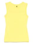 Patrizia Pepe топ с логотипом, желтый - фото 2