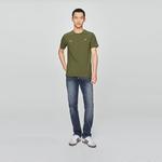 Футболка мужская Lee, оливковый - фото 4