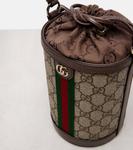 Сумка-ведро Ophidia Small GG Gucci, B.Eb/M.White/Brb - фото 6