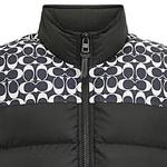 Пуховик мужской черный Coach, черный - фото 3