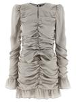 Платье 'Ls Mini Bow' ROTATE BIRGER CHRISTENSEN, серый - фото