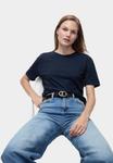 Футболка Marks & Spencer Basic T-shirt, Navy/Dark Blue - фото 4