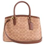 COACH Кожаная сумка через плечо - фото