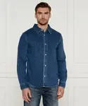 Джинсовая рубашка Regular fit Calvin Klein Jeans, синий - фото