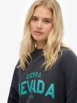Хлопковый свободный свитшот Location Superdry - фото 4