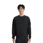 Свитшот с нашивкой-логотипом STONE ISLAND, черный - фото 3