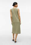 Платье VILA VIMODALA O NECK MIDI, Oil Green/Green - фото 3