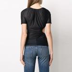 Блузка женская Off-White, черный - фото 4