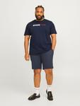 Футболка JACK & JONES PLUS, темно-синий - фото 4