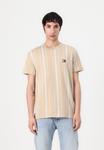 Футболка с принтом STRIPE TEE Tommy Jeans, бежевый - фото