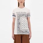 Футболка женская белая MaxMara - фото 3