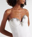 Платье макси iris с декором Miss Sohee, белый - фото 4