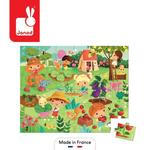 Янод, пазл, в чемодане Сад 3, 36 шт. Janod - фото 2