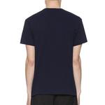 Футболка basic t-shirt two emblems 'navy' Comme Des Garcons Play, синий - фото 3