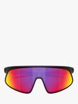 OO9484D Unisex солнцезащитные очки Wrap Oakley, Matte Black/Mirror Multi - фото 6