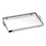 Стеклянный поддон для ванной Windisch, хром - фото