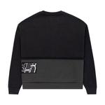 Свитер Sp5der Diffused Collegiate Crewneck, Black - фото 2