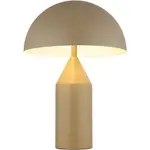 Настольная лампа GLOBO LIGHTING «ATOMA», цоколь E27, песочный матовый - фото 5