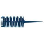 Синий Расческа Profi Line Special Highlighting № 717, Comair - фото