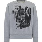 Свитер мужской серый Alexander McQueen - фото