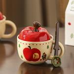 Кружка KAWASIMAYA, [Gift Box Set]Apple Pig Mug (Includes Spoon) 1 Pack - фото 3