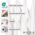 Чайные полотенца набор  Zollner, белый/серый - фото 2