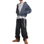 Выцветшая худи на молнии Balenciaga, темно-синий - фото 3